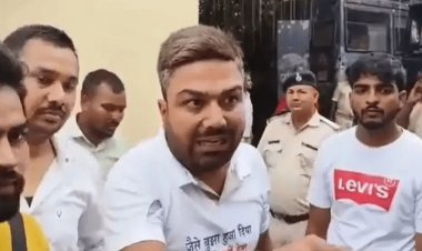 Youtuber Manish KashYap द्वारा कोर्ट कैंपस मीडिया से बातचीत मामले में कार्रवाई, चार पुलिसकर्मी सस्पेंड