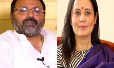 Cash For Qurey Row : BJP MP निशिकांत दुबे ने महुआ मोइत्रा पर कसा तंज, 'खाता न बही, दुबई दीदी जो कहे वही सही'