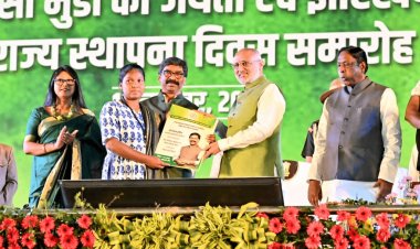 Jharkhand Foundation Day : 7042 करोड़ की योजनाओं की सौगात, 18034 युवाओं को मिला ऑफर लेटर