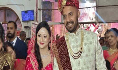 Uttar Pradesh : अमेरिकी गर्ल को हुआ  इंडियन ब्यॉय से प्यार, उत्तर प्रदेश पहुंच हिंदू रीति रिवाज के साथ की शादी