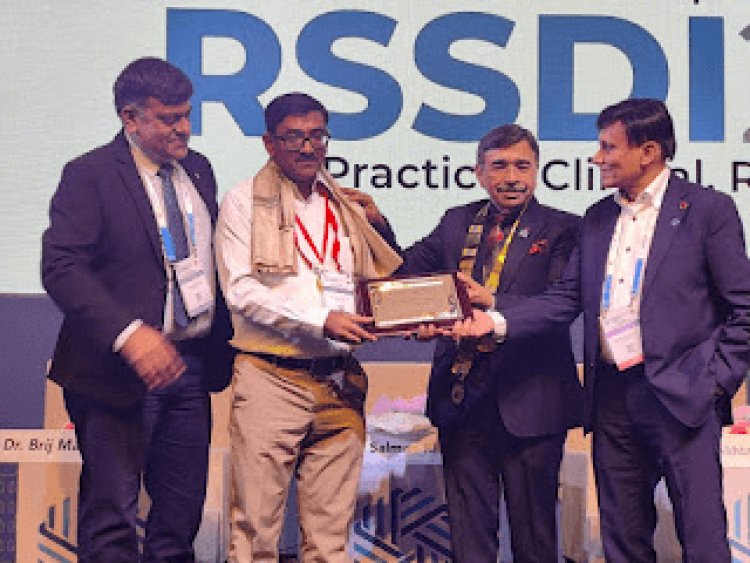 RSSDI के वार्षिक सम्मेलन में Dhanbad के डॉक्टर अजय पटवारी पुरस्कृत