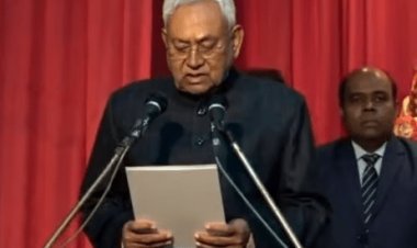 Bihar Nitish Kumar Oath:  नीतीश कुमार 9वीं बार बने CM, सम्राट और विजय ने ली डिप्टी सीएम पोस्ट की शपथ