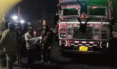 Dhanbad: धनबाद में माइनिंग टास्क फोर्स का सरपराइज चेकिंग, 60 कोयला लदे ट्रकों की जांच, एक जब्त