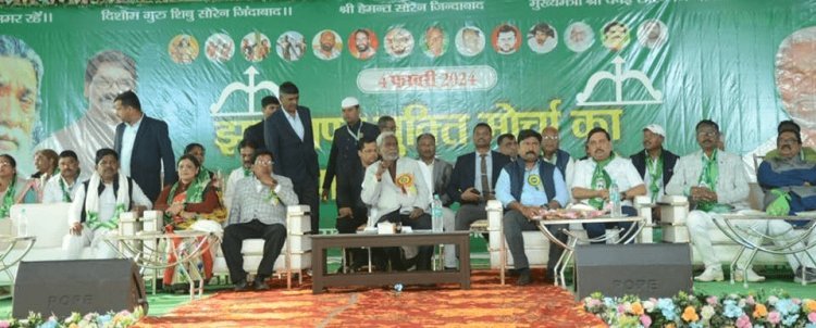 JMM Foundation Day Dhanbad: झारखंड भारत की सोने की चिड़िया: चंपई सोरेन