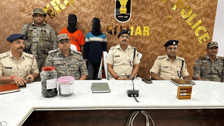 Jharkhand: लातेहार पुलिस को मिली बड़ी सफलता, 44.22 लाख का गांजा, डोडा और अफीम बरामद, दो अरेस्ट