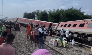 UP Dibrugarh Train Accident:गोंडा में रेल हादसा, चंडीगढ़ एक्सप्रेस के आठ डिब्बे बेपटरी, दो की मौत