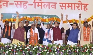 Jharkhand: एक्स सीएम चंपई सोरेन बीजेपी में शामिल झामुमो और कांग्रेस पर भी जमकर हमला बोला