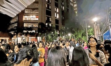 Dhanbad:IIT ISM में कड़े रूल्स पर छात्राओं में आक्रोश, फाइन लगाने के खिलाफ आधी रात में प्रदर्शन