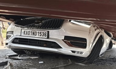 Karnataka : बेंगलुरु में कार के ऊपर पलटा कंटेनर , एक ही फैमिली के छह लोगों की मौत