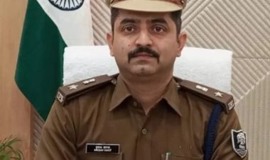 Bihar: भागलपुर के नये SSP हृदयकांत ने पदभार संभाला, कहा- क्राइम कंट्रोल मेरी प्राथमिकता