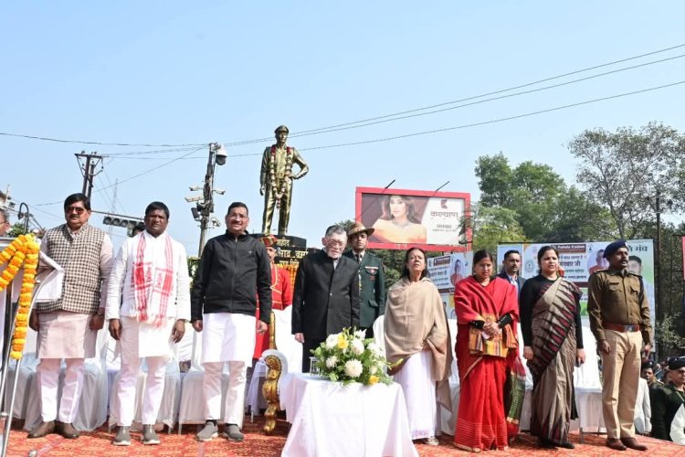 Dhanbad:शहीद रणधीर प्रसाद वर्मा के 34 वें शहादत दिवस पर गवर्नर ने दी श्रद्धांजलि
