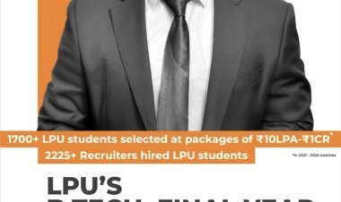 LPU Placements 2025: एलपीयू के 2025 बैच के फाइनल इयर के स्टूडेंट को मिला 1.03 करोड़ रुपये का प्लेसमेंट पैकेज