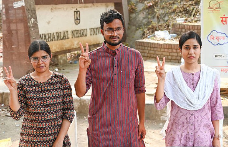 JNUSU Election Result: जेएनयू में लहराया AISA-DSF गठबंधन का परचम, नीतीश कुमार बने प्रसिडेंट