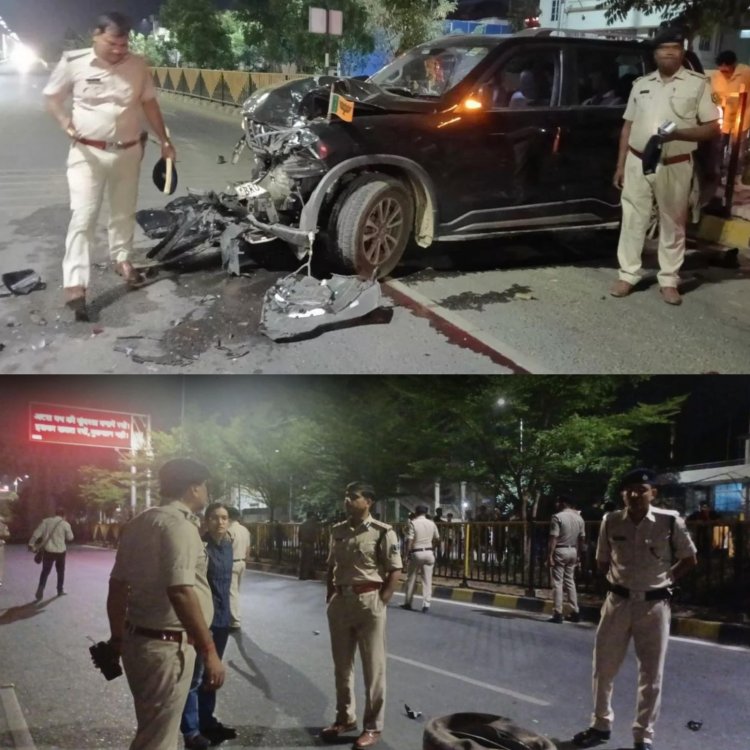 Bihar : पटना में अटल पथ पर स्कॉर्पियो ने तीन पुलिसकर्मियों को रौंदा, महिला सिपाही की मौत