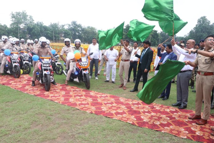 Dhanbad:धनबाद पुलिस ने लांच किया City Hawks,हाईटेक सुविधाओं से लैस है पेट्रोलिंग बाइक