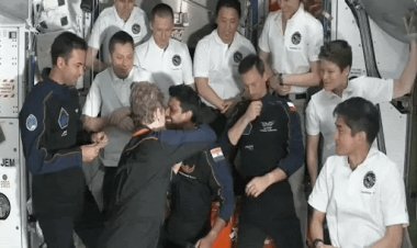 Shubhanshu Shukla Return To Earth: स्पेस स्टेशन में 18 दिन रहकर पृथ्वी पर लौटे शुभांशु शुक्ला