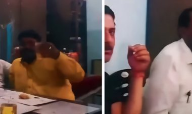 Jharkahand : देवघर के जल संसाधन विभाग ऑफिस में शराब पार्टी, सिगरेट के साथ जाम छलकाने का वीडियो वायरल