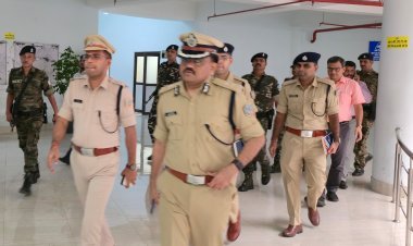 Dhanbad: राष्ट्रपति के कार्यक्रम  की तैयारियों का आईजी ने किया समीक्षा