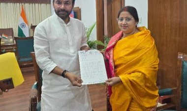 New-Delhi : कोयला मंत्री से मिली रागिनी सिंह, झरिया के भूमिगत आग प्रभावितों को झरिया में ही बसाने की मांग