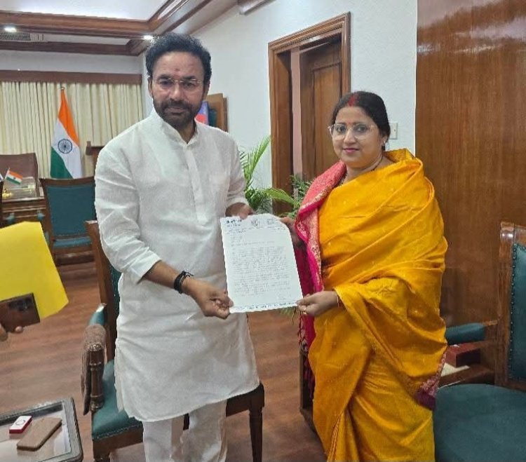 New-Delhi : कोयला मंत्री से मिली रागिनी सिंह, झरिया के भूमिगत आग प्रभावितों को झरिया में ही बसाने की मांग