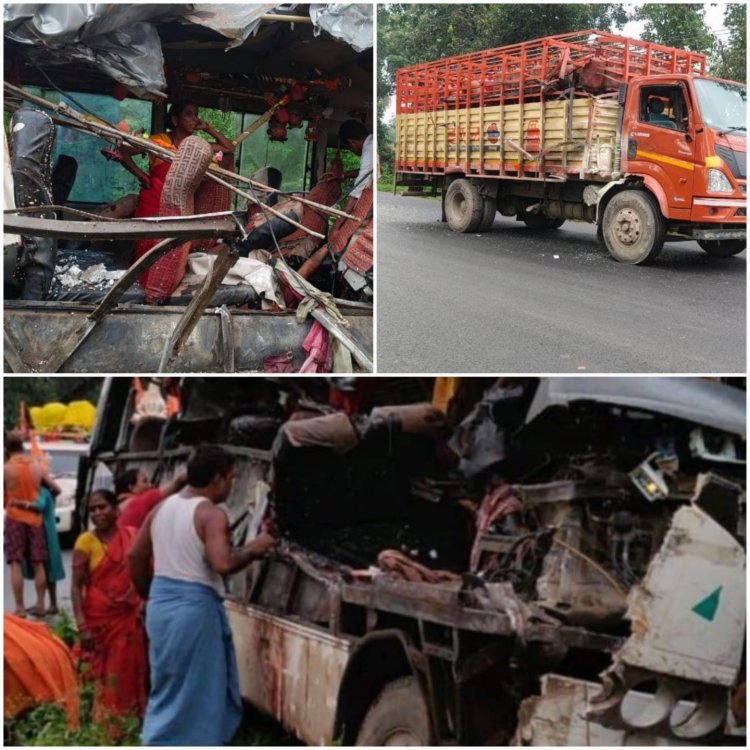 Deoghar Accident: कांवरियों से भरी बस दुर्घटनाग्रस्त, पांच श्रद्धालुओं की मौत, 23 घायल