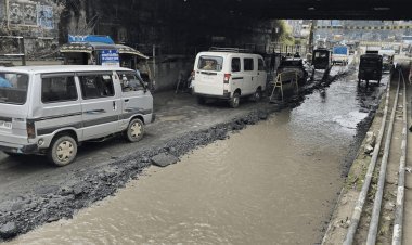 Dhanbad: गया पुल अंडरपास ,एक साइड की रोड का समतलीकरण पूरा