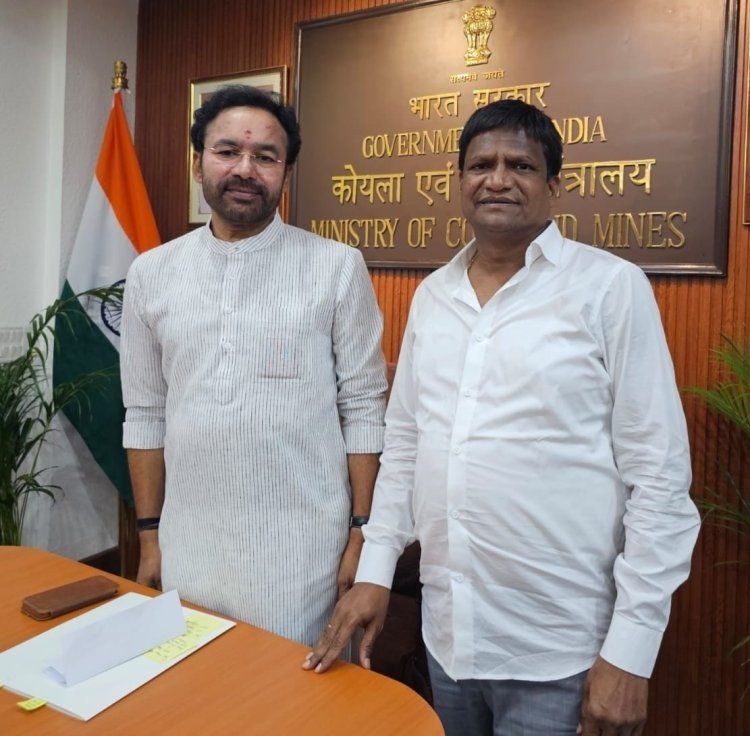 धनबाद एमपी ढुलू महतो की दिल्ली में बड़ी पहल — कोयला व कृषि मंत्री से की अहम मुलाकात