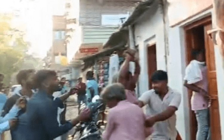 Dhanbad : माले कार्यालय में मारपीट और पत्थरबाजी, सचिव का वाहन क्षतिग्रस्त