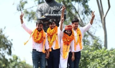 DUSU Election 2025: ABVP का दबदबा, आर्यन मान अध्यक्ष, कुणाल सचिव और दीपिका बनी संयुक्त सचिव