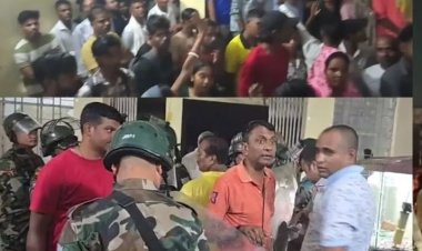 Jharkhand: रांची पंडरा में युवक की मौत पर हिंसक हंगामा: भीड़ ने थाने पर किया हमला, पुलिसकर्मी घायल