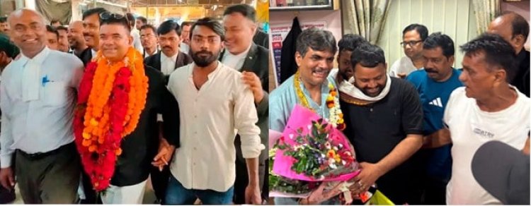 Dhanbad: राधेश्याम गोस्वामी बने धनबाद बार एसोसिएशन अध्यक्ष, जीतेंद्र कुमार तीसरी बार महासचिव चुने गये