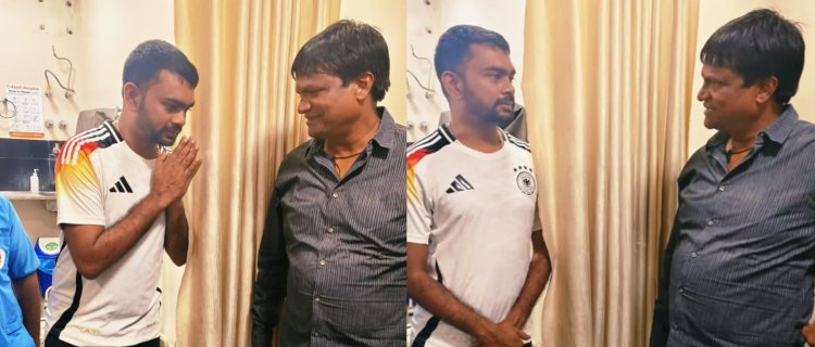 धनबाद एमपी ढुलू ने जाना डुमरी एमएलए जयराम महतो का हाल, असर्फी हॉस्पिटल में इलाजरत हैं JLKM सुप्रीमो