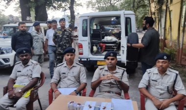 धनबाद बरमसिया गोली कांड: ट्रांसपोर्टर विवाद में फायरिंग, दो आरोपी गिरफ्तार, हथियार बरामद