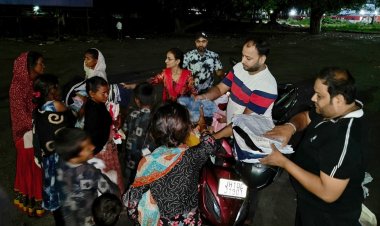 Dhanbad: झरिया में ‘Threads of Care’ अभियान: ज़रूरतमंदों के चेहरों पर मुस्कान लाने की पहल