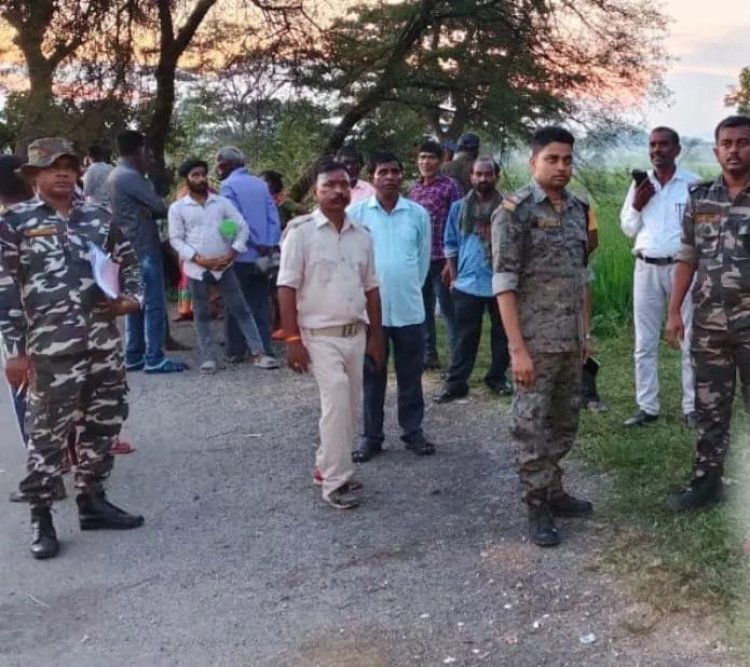 Jharkhand सरायकेला: पत्नी के सामने जमीन विवाद में धारदार हथियार से पति की हत्या, पत्नी गंभीर