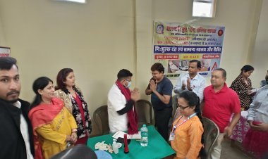 धनबाद: मारवाड़ी युवा मंच, झरिया शाखा द्वारा दंत एवं सामान्य स्वास्थ्य जांच शिविर आयोजित