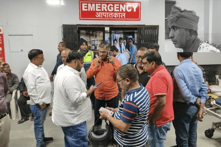 धनबाद: खाद्यान्न व्यवसायी श्याम भीमसरिया पर जानलेवा हमला, गोली मारकर फरार हुए अपराधी!