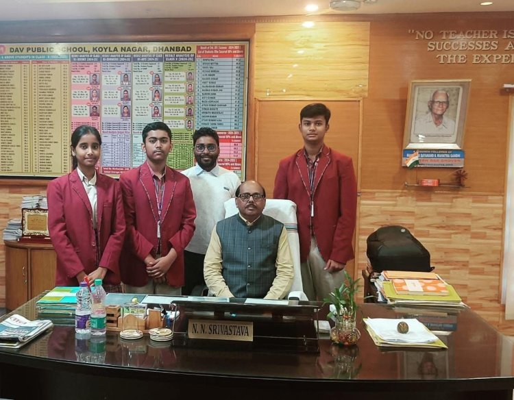 धनबाद के युवा वैज्ञानिकों की ऊंची उड़ान, डीएवी कोयलानगर के तीन छात्रों का ‘जिज्ञासा एयरोफेस्ट 2025’ के लिए चयन