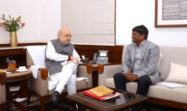 धनबाद एमपी ढुलू ने गृह मंत्री अमित शाह से की मुलाकात ,झारखंड की बिगड़ती कानून-व्यवस्था से कराया अवगत