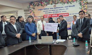 Dhanbad : नेशनल लोक अदालत ने रचा रिकॉर्ड: 3.70 लाख मामलों का निपटारा, 181 करोड़ से अधिक की रिकवरी