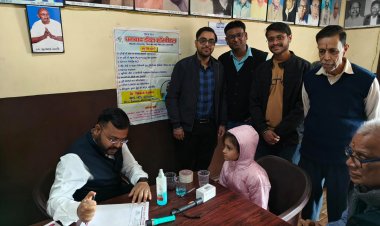 धनबाद : मारवाड़ी युवा मंच ने लगाया दो दिवसीय निःशुल्क स्वास्थ्य, नेत्र व दंत जांच शिविर