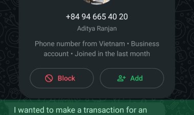 साइबर ठगों ने धनबाद डीसी आदित्य रंजन को बनाया निशाना, फर्जी WhatsApp अकाउंट से अधिकारियों को भेजे मैसेज