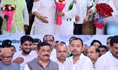 बिहार: नीतीश कुमार के बेटे निशांत कुमार JDU में शामिल, लगे ‘CM निशांत’ के नारे