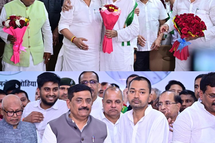 बिहार: नीतीश कुमार के बेटे निशांत कुमार JDU में शामिल, लगे ‘CM निशांत’ के नारे