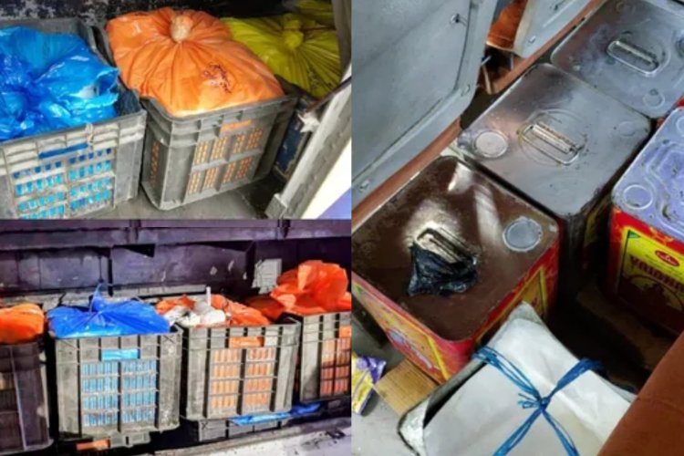 धनबाद में मिलावटखोरों पर बड़ी कार्रवाई: पटना से आ रही बस से 1400 KG नकली पनीर और 90 KG नकली घी जब्त