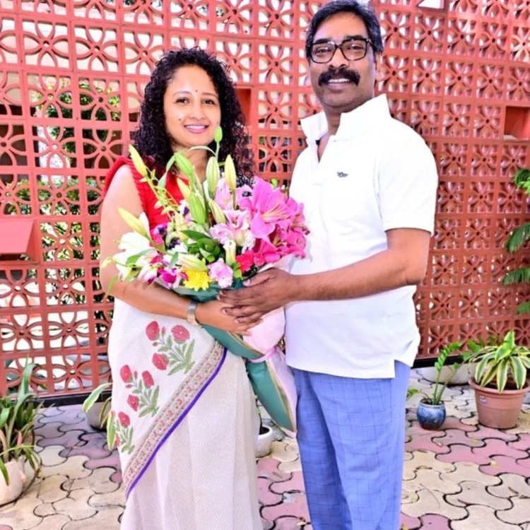 झारखंड: “मेरी ताकत, मेरी जीवन संगिनी…”—CM Hemant Soren का Kalpana Soren के लिए खास संदेश