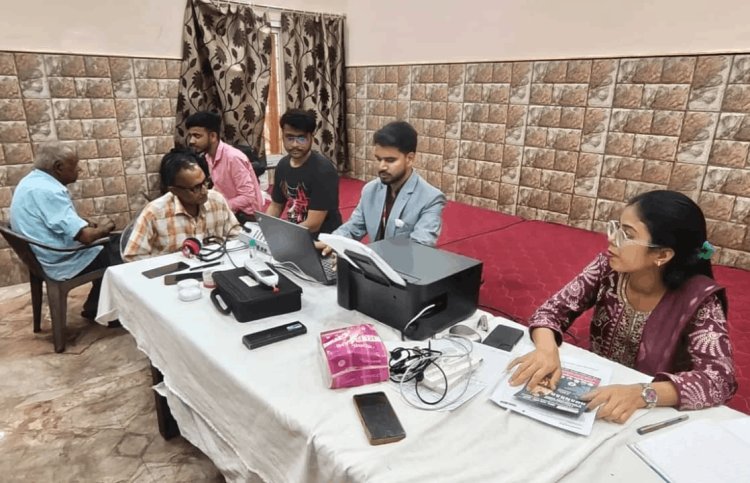 धनबाद: झरिया में मारवाड़ी युवा मंच की सेवा मिसाल: मुफ्त कान जांच शिविर में 48 लोगों की जांच