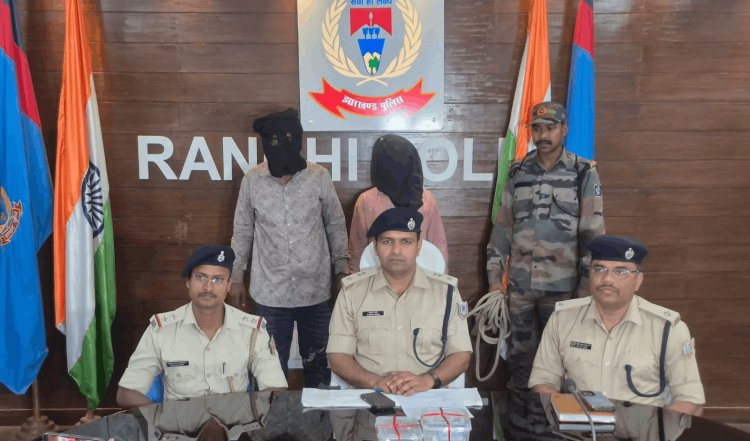 रांची टीटोस मर्डर केस का खुलासा: प्रिंस खान और सुजीत सिन्हा गैंग ने मिलकर कराई हत्या,चार शूटर गिरफ्तार