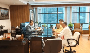 झारखंड: चतरा सांसद कालीचरण सिंह ने कोल सेकरेटरी से मिले,सेरेनदाग में रेलवे लाइन दोबारा सर्वे की मांग