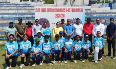 JSCA U-15 महिला क्रिकेट टूर्नामेंट में रोमांचक आगाज: धनबाद की दमदार जीत, खूंटी ने थ्रिलर में जमशेदपुर को हराया